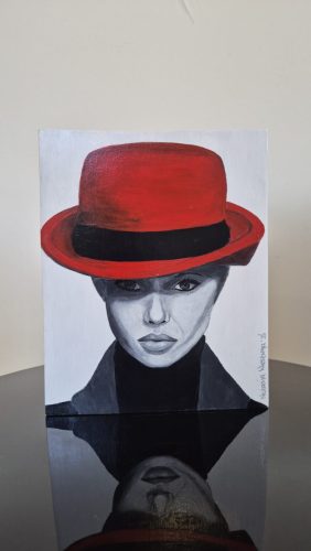 Artbox/theedoos (binnenwerk kan eruit) formaat 23.5x19x7 