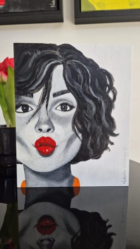 Artbox/theedoos (binnenwerk kan eruit) formaat 23.5x19x7 Prijs: €135 (gratis verzending)