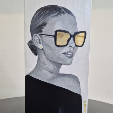 Artbox/theedoos (binnenwerk kan eruit) formaat 24x12x9 Prijs: €125 (gratis verzending) 